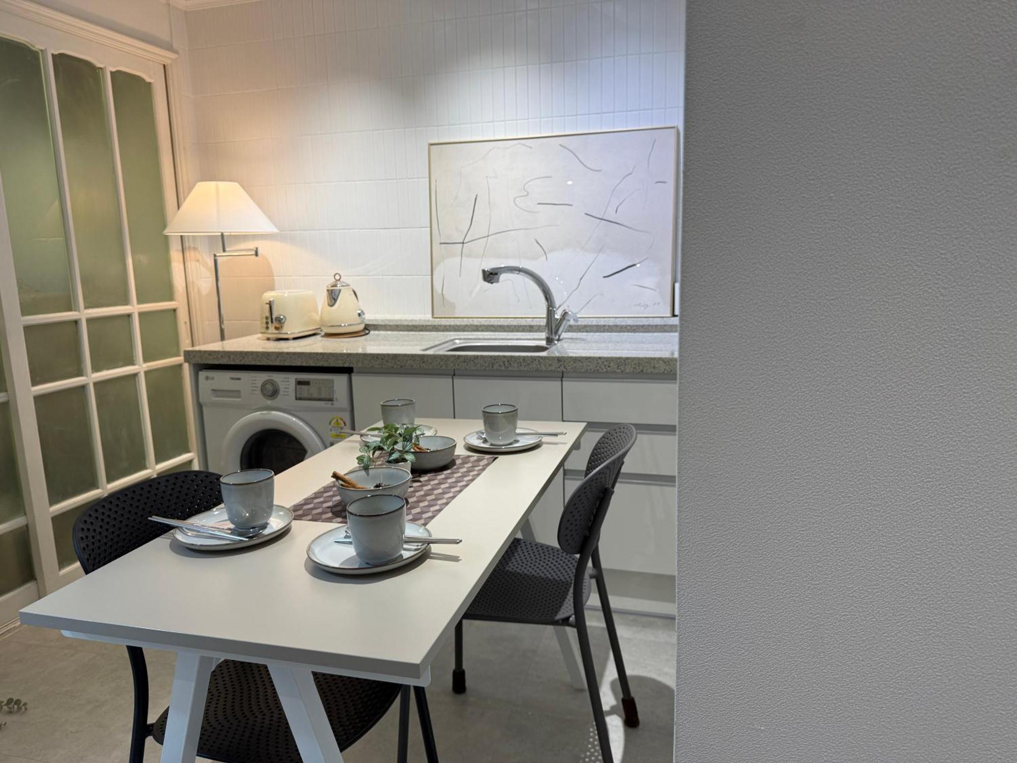 Apartamento Oasis Seúl Exterior foto
